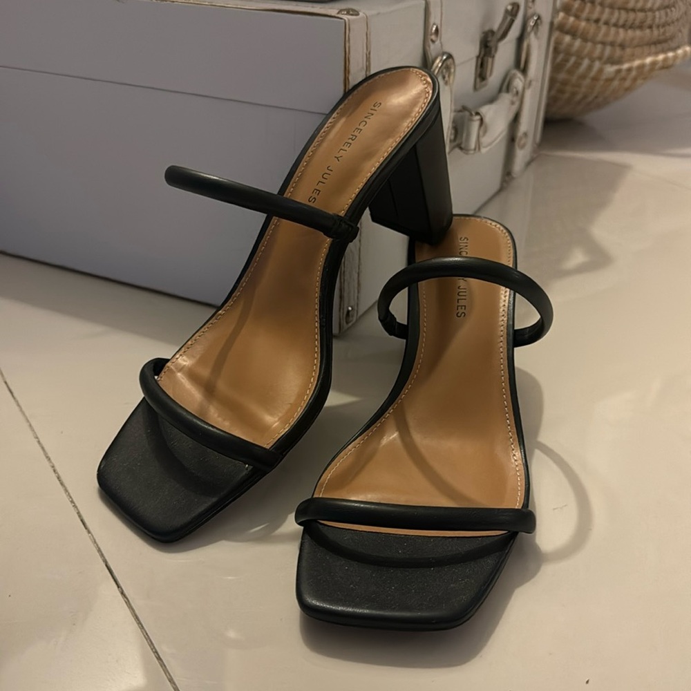 Sincerely Jules Kimberly Heels - Black